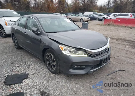 2016 Honda Accord Ex z USA, uszkodzony, nr VIN 1HGCR2F74GA240497